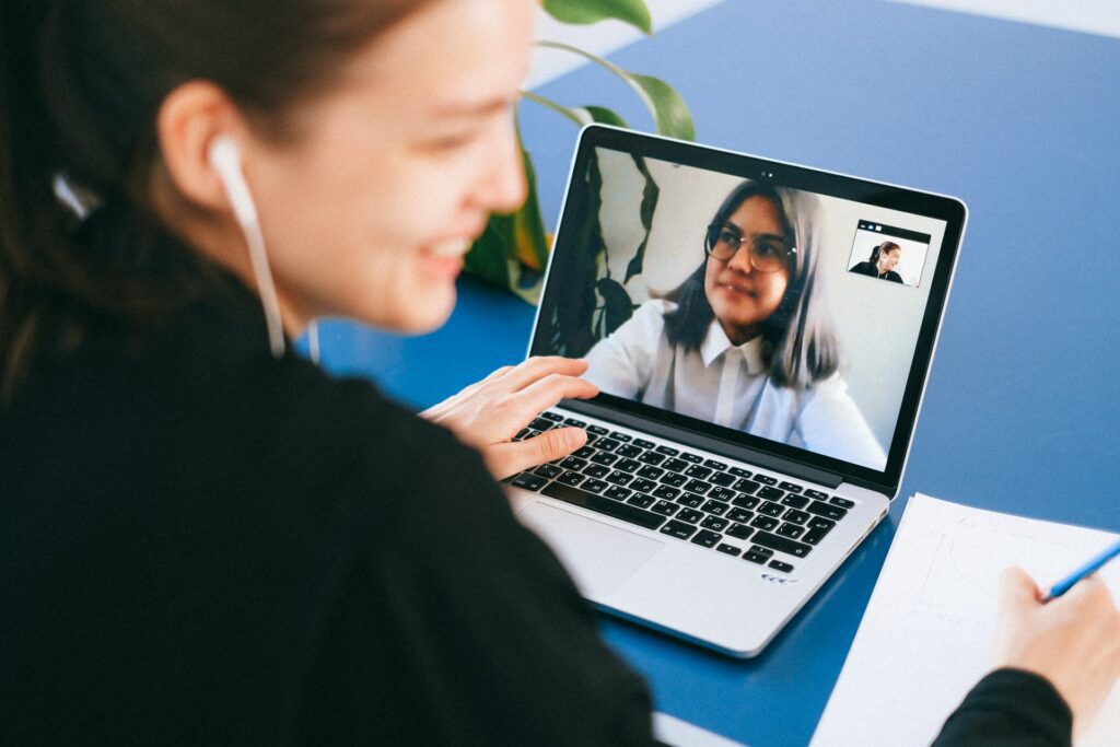 happy employee on the laptop is future of work