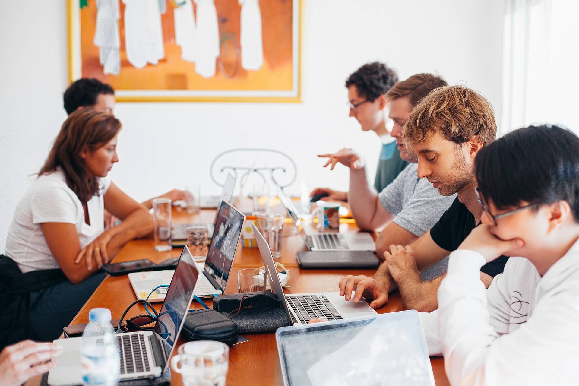 people in the conference room future of work