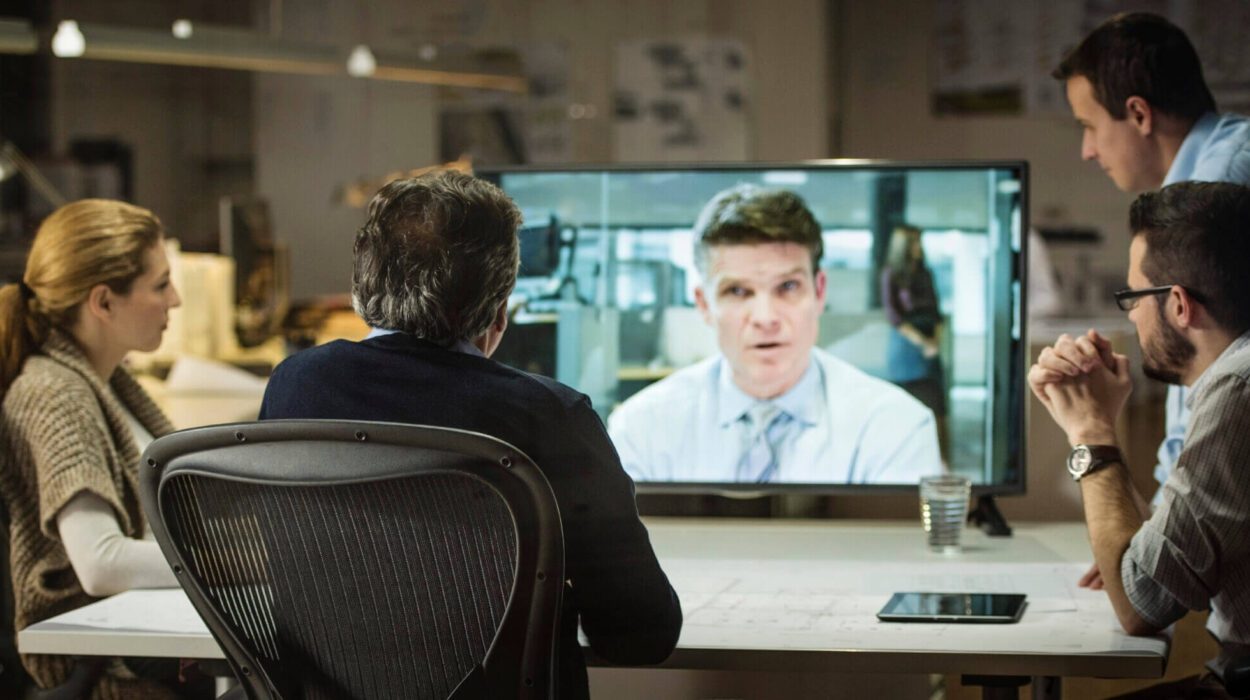 Leadership team Virtual meeting.