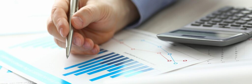 IT engineer analysing compliance reports.
