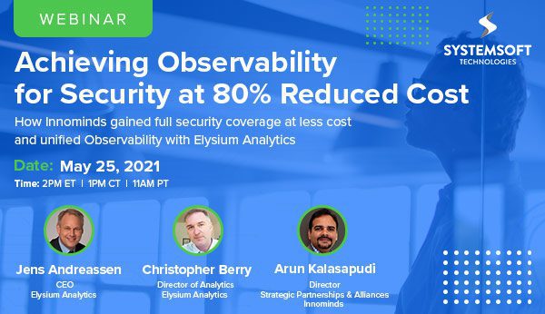 Achieving Observability for Security at 80% Reduced Cost