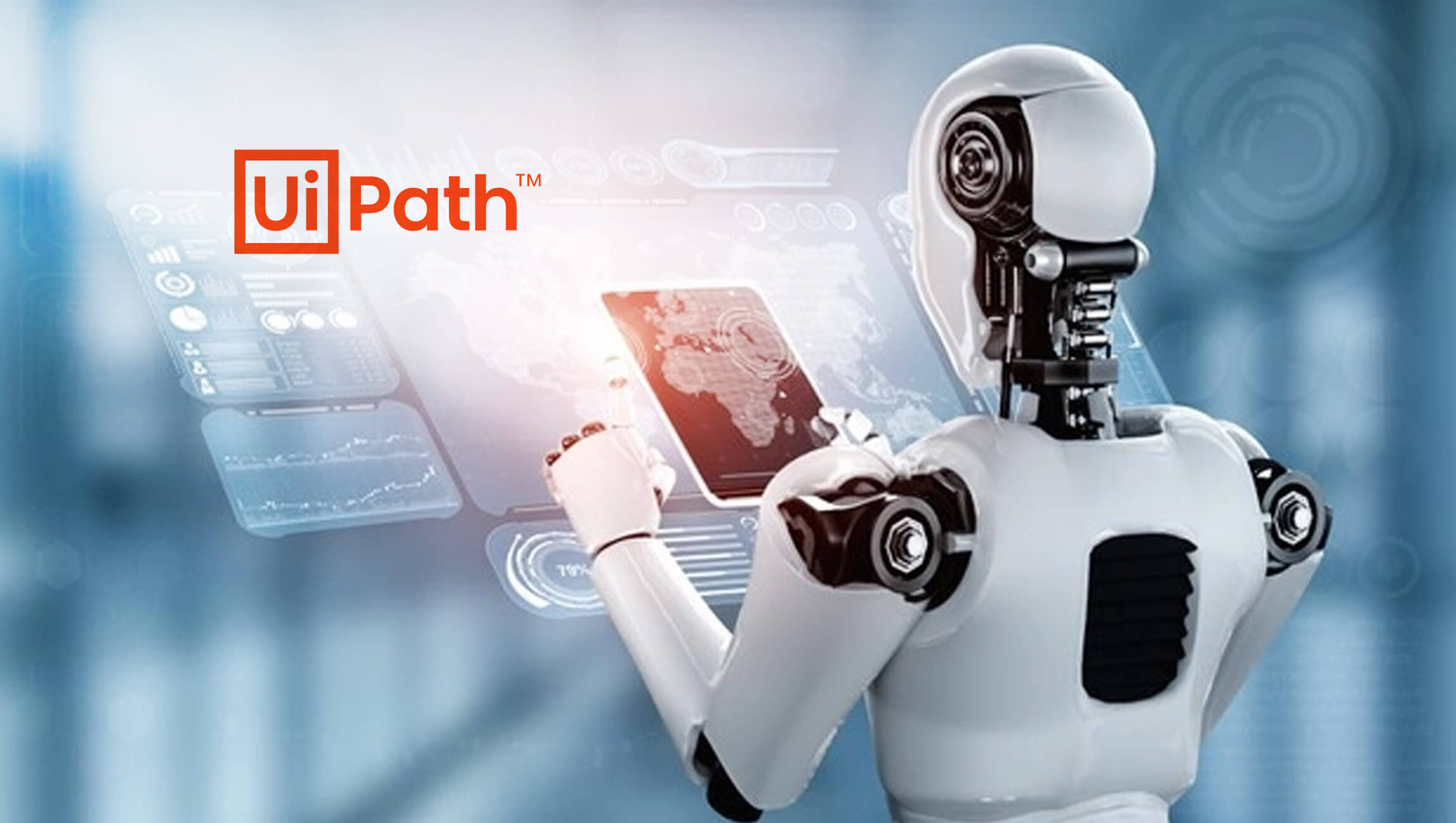 Robots working on RPA UiPath