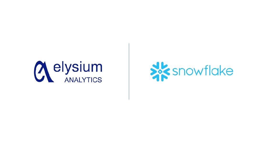 elysium analytics and snowflake logos